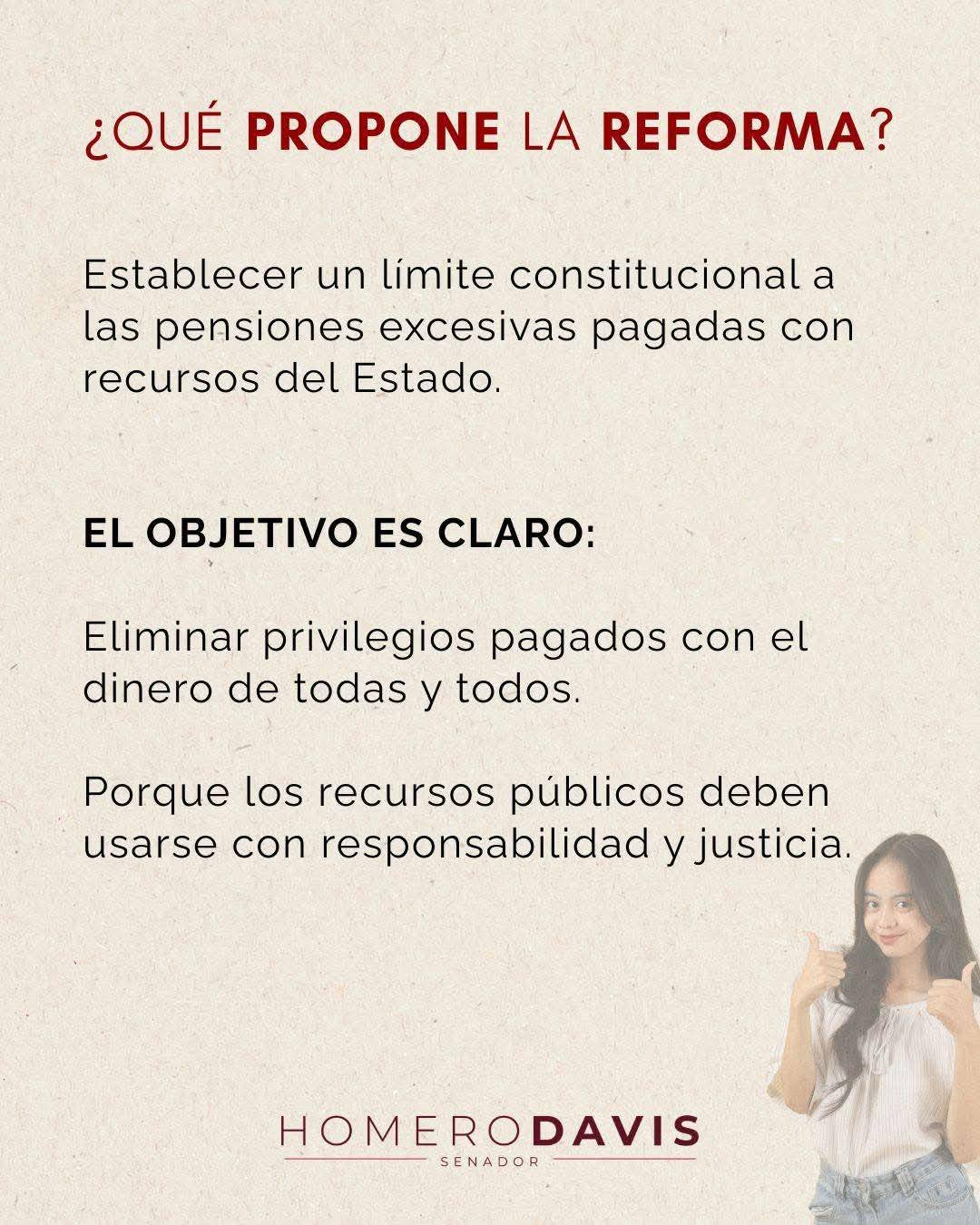 Homero Davis Castro - Senador