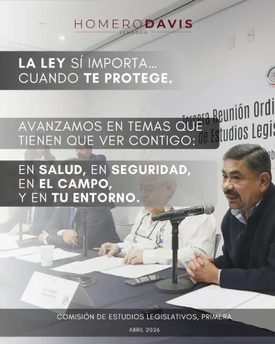 Homero Davis Castro - Senador