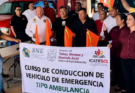 RECIBEN CURSO EN MANEJO DE AMBULANCIAS
