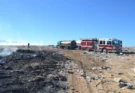 QUEDÓ CONTRALADO INCENDIO EN BASURERO
