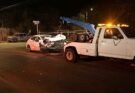 IMPACTA SU VEHÍCULO CONTRA UNA BARDA
