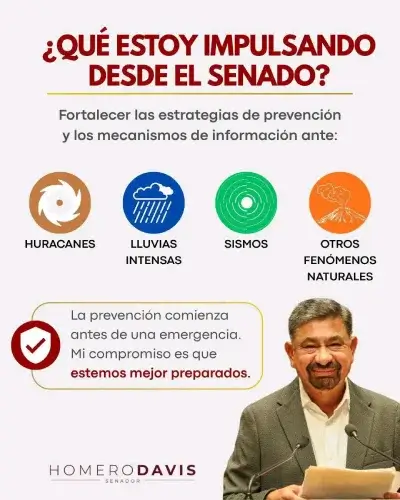 Homero Davis Castro - Senador