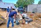 RETIRAN CACHARROS EN COLONIAS DE CSL