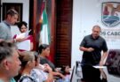ENTREGARON APOYOS A FAMILIAS CABEÑAS