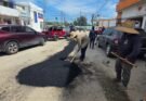 SIGUEN TRABAJOS PERMANENTES DE BACHEO