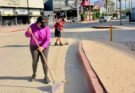 REALIZAN LIMPIEZA EN CENTRO SANLUQUEÑO