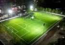 ENTREGARON CAMPO DE FÚTBOL EMPASTADO