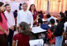 ENTREGAN ÚTILES ESCOLARES EN CECATI 106