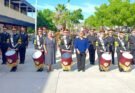 SE IMPARTIÓ UN TALLER A BANDA DE GUERRA