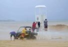 PIDEN EVITAR IR A PLAYAS POR FUERTE OLEAJE