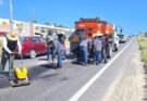 SE CONTINÚA “BACHEANDO” LA CARRETERA